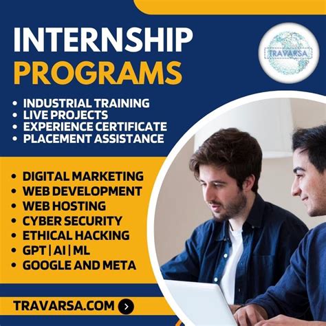 Internships and Trainee Programs .